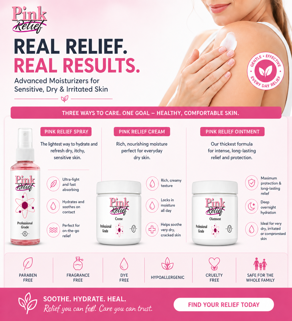 Pink Relief® – 4 oz Fine Mist Spray - Image 2