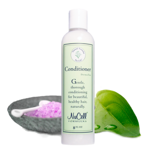 A bottle of conditioner